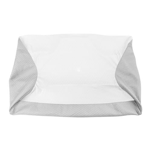 HOMCA Federa di Ricambio Lavabile in Memory Foam, Grigio
