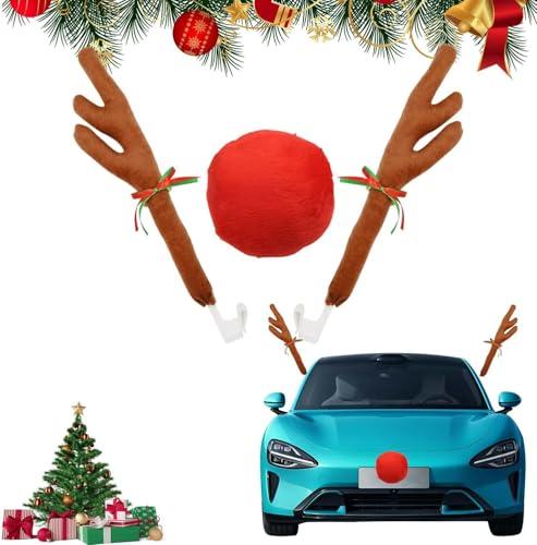 Corna di renna per auto, decorazione natalizia