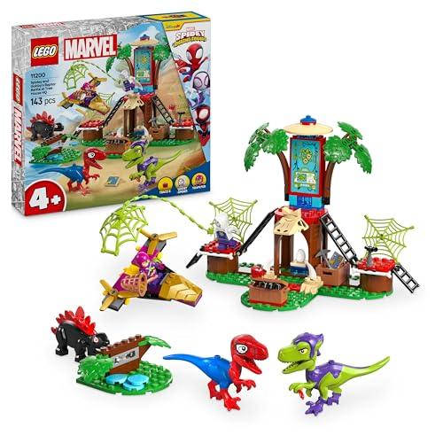 LEGO Marvel Spidey e i Suoi Fantastici Amici - Battaglia con il Raptor al Quartier Generale sull'Albero di Spider-Man e Gobby