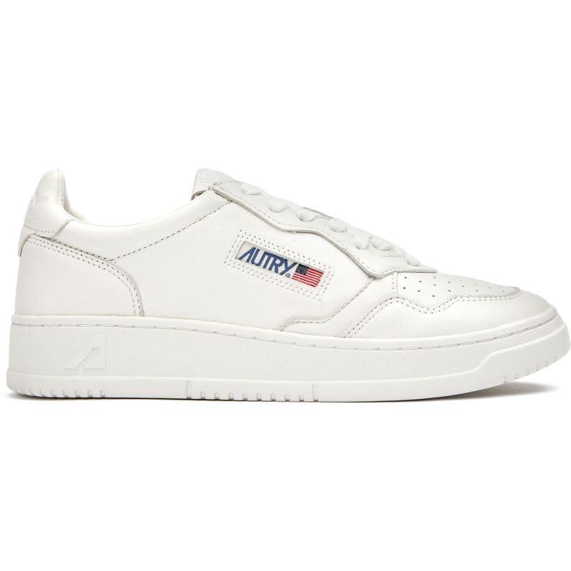 Autry Medalist Low Sneakers Bianche in Pelle