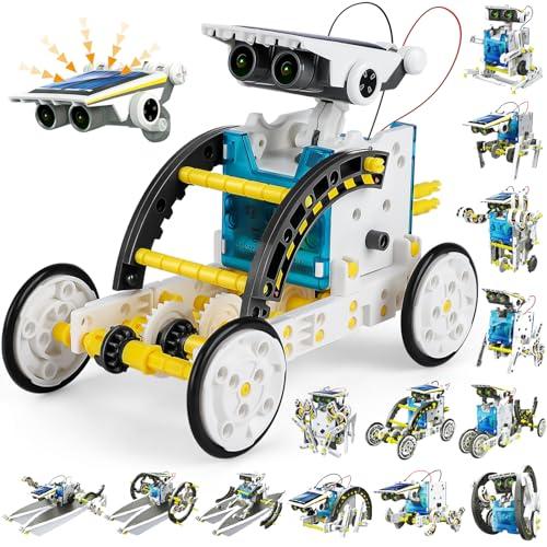 Energia Solare Robot, Kit di Costruzioni STEM 13 in 1 per Bambini