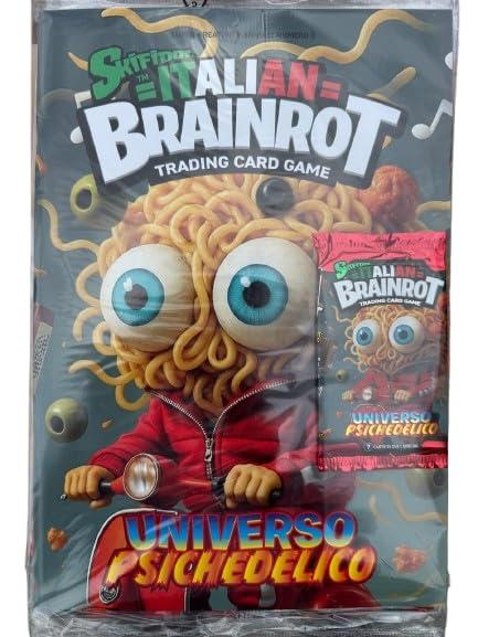 Skifidol Italian Brainrot - Album + 1 Bustina: Immergiti nell'Universo Psichedelico!