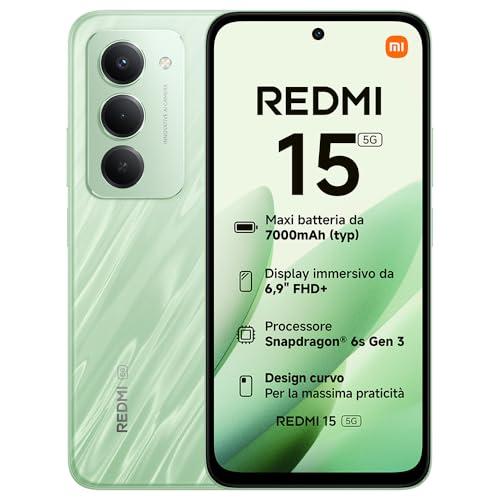 Xiaomi Redmi 15 5G Verde, 8+256GB, Display 6.9