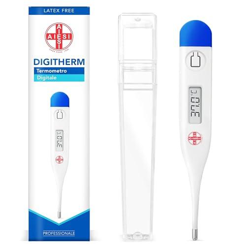 AIESI® Termometro Digitale Professionale DIGITHERM per Adulti e Bambini