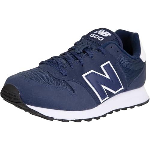 New Balance 500 Scarpe da Ginnastica - Navy White - 42.5 EU