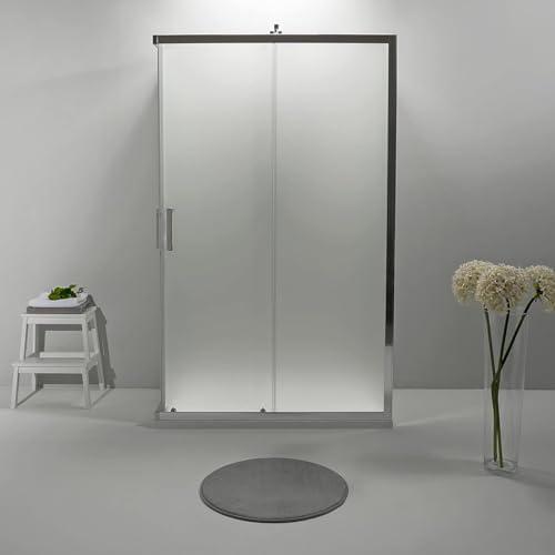 Box Doccia Angolare 70x90x70 cm - Cristallo 6mm Anticalcare, Porta Scorrevole e Profilo Cromato
