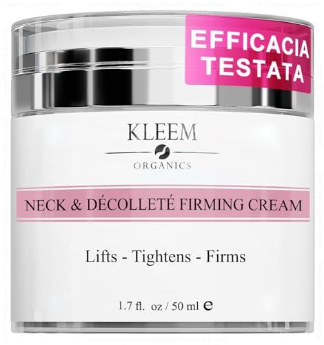 Crema Collo e Décolleté Lifting con Peptidi e Retinolo - Kleem Organics