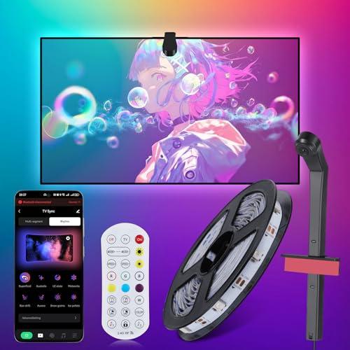 Diyife Striscia LED TV Retroilluminazione 5M con Sensori AR e Controllo App