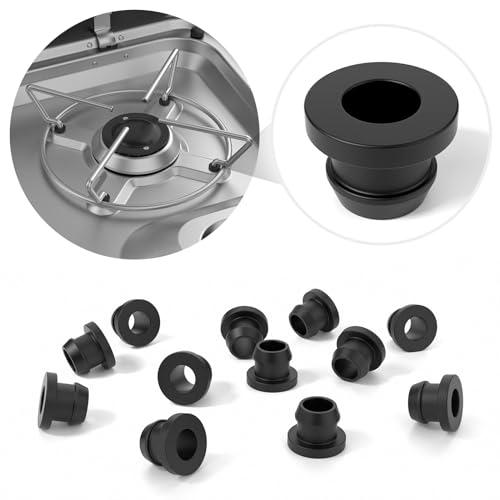 Siegvoll 12 Pezzi Piedini di Gomma per Supporto Pentola - Ricambio Compatibile Dometic, Smev e Thetford