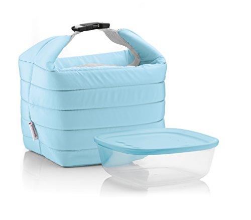 Guzzini Set Borsa Termica con Contenitore Salvafreschezza On The Go Blu Opaco
