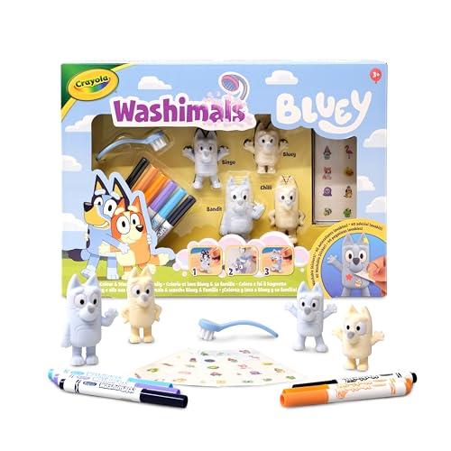 Crayola Washimals Bluey - Set Attività con Cuccioli da Colorare