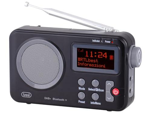 Trevi DAB 7F80 R Radio Portatile Digitale DAB/DAB+ FM con Bluetooth