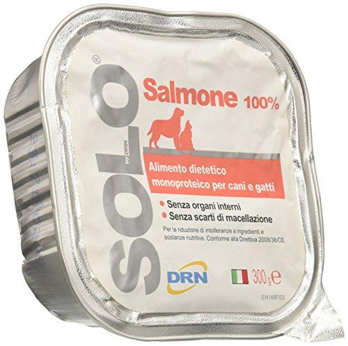 DRN Solo Salmone Crocchette Monoproteiche per Cani - 300g