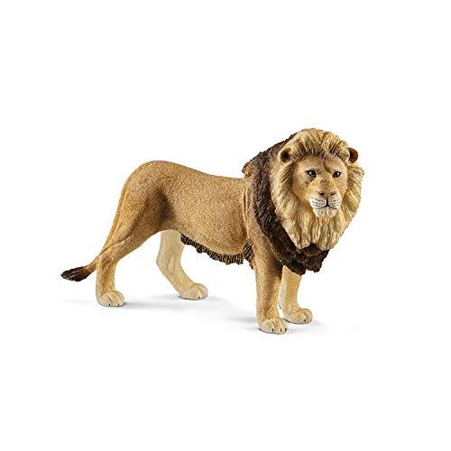 schleich 14812 LEONE , da 3 anni, WILD LIFE - Figura, 12 x 4 x 7 cm