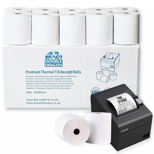 Rotoli Termici 80x80 mm per POS - Alta Qualità