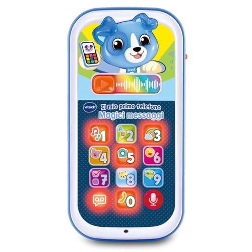 VTech Il Mio Primo Telefono - Magici Messaggi Blu