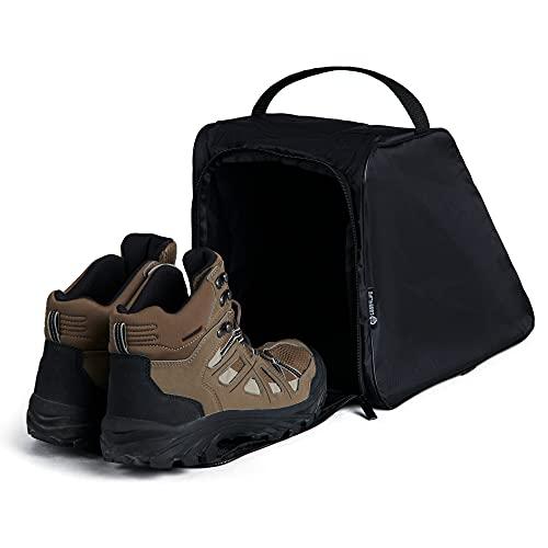 Case4Life Borsa per Scarpe da Trekking Impermeabile - Nero