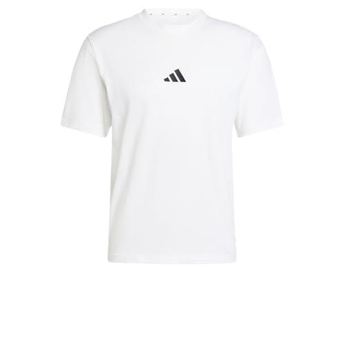 Adidas Essentials Small Logo Single Jersey Tee - Maglietta Uomo