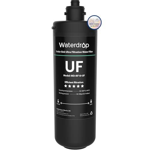 Waterdrop RF10-UF Cartuccia Filtro di Ricambio per Sistemi di Filtrazione Acqua Sotto Lavello