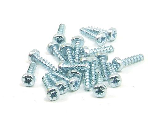 POPESQ® 20 Viti 2.5mm x 10mm per Plastica