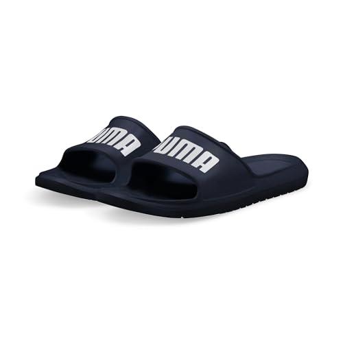 PUMA Unisex Divecat V2 Lite Infradito, Blu Navy/Bianco