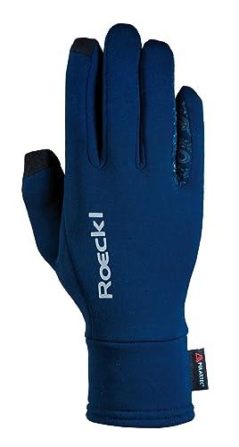 Roeckl Sports Guanti da equitazione WELDON, Unisex, Marina 7.5