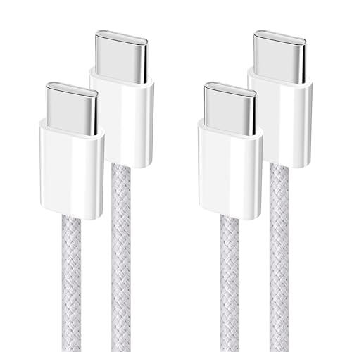 YISH Cavo USB C to USB C [2Pezzi-1M] - Ricarica Rapida 60W