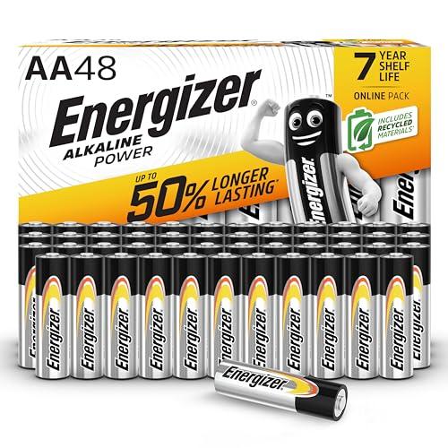 Energizer Alkaline Power AA - 48 Pile Alcaline