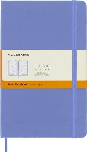Moleskine Classic Notebook Large Blu Ortensia Righe