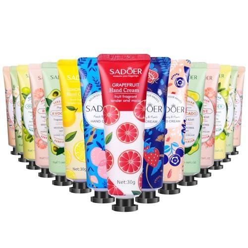 Set Regalo di Creme Mani Idratanti e Nutrienti - 15 Pezzi con 10 Fragranze Uniche