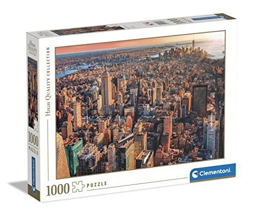 Clementoni - 39646 Collection - New York City - 1000 pezzi - Puzzle Adulti
