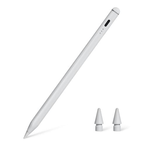 Amazon Basics Penna stilo con Palm Rejection per iPad di 11a Generazione (2018-2025), Ricarica Rapida USB-C