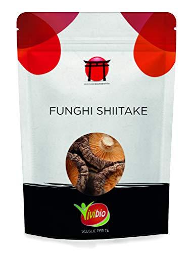 Vivibio Funghi Shiitake Secchi Biologici