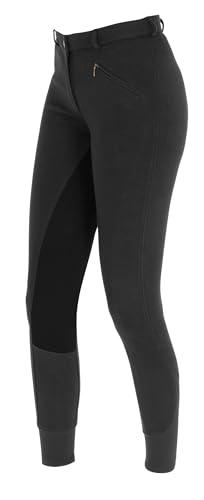 PFIFF - Economic, Pantaloni da equitazione da donna, Nero (nero), 40