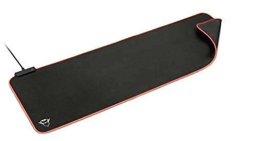 Trust Gaming GXT 764 Glide-Flex XXL Tappetino per Mouse RGB, Flessibile, Nero