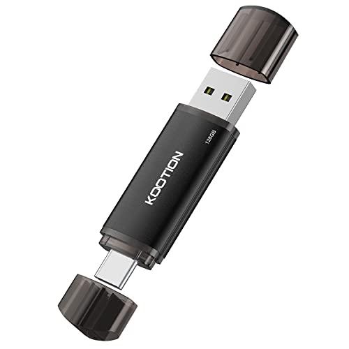 KOOTION Chiavetta USB-C 128GB 2 in 1