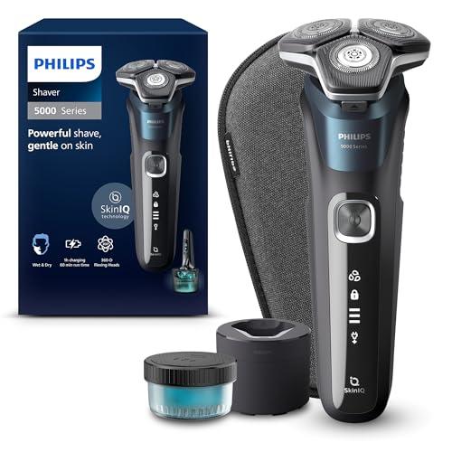 Philips Shaver Series 5000 S5889/50 Rasoio Elettrico Wet & Dry con Tecnologia SkinIQ