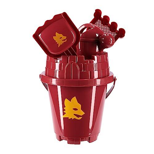 AS Roma ASRBEACHSET - Set Giochi da Spiaggia Ufficiale per Bambini