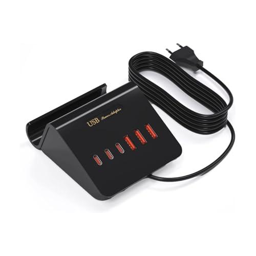 WUKUR Stazione di Ricarica USB Multipla 25W