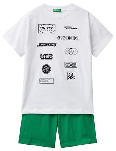 Completo T-Shirt e Bermuda United Colors of Benetton - Stile e Comfort per Bambini
