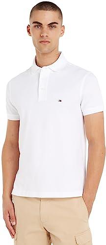 Tommy Hilfiger Polo Uomo 1985 Slim Fit Bianca
