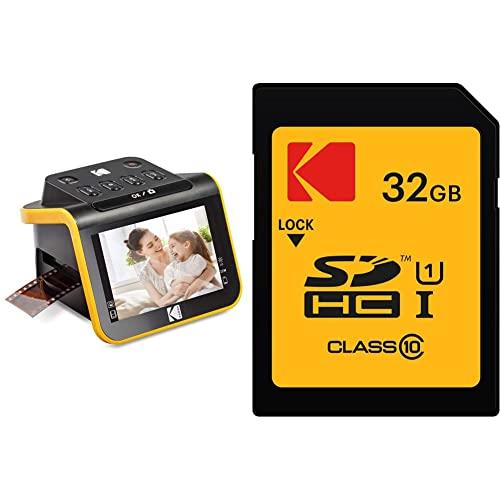 KODAK Slide N SCAN - Digitalizza i tuoi ricordi + Scheda SD 32GB