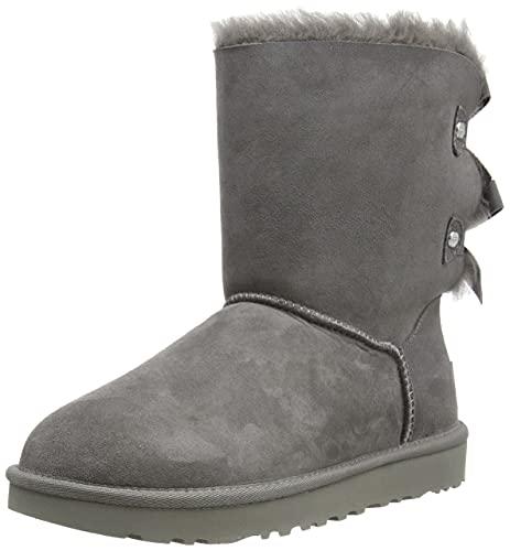 UGG Bailey Bow II Ribbon Stivali Donna Grigio