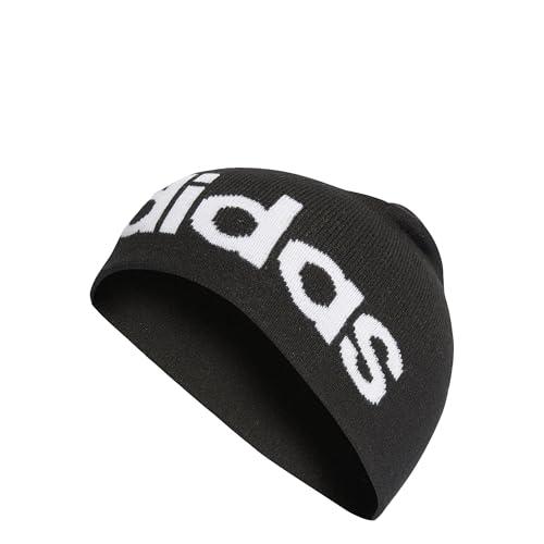 Adidas Daily Beanie Unisex - Adulto, Nero/Bianco
