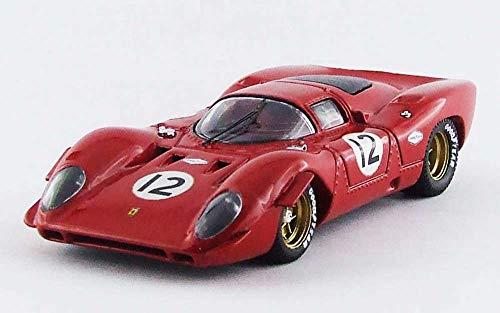 Best Model Ferrari 512M #11 Bridgehampton Rodriguez 1969 Rosso 1:43
