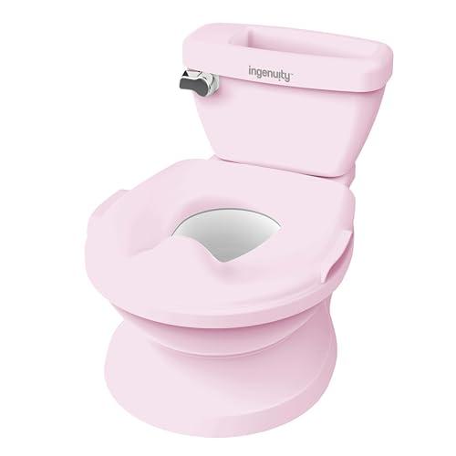 Ingenuity My Size Potty Pro Rosa - Vasino Realistico 2-in-1 con Suono