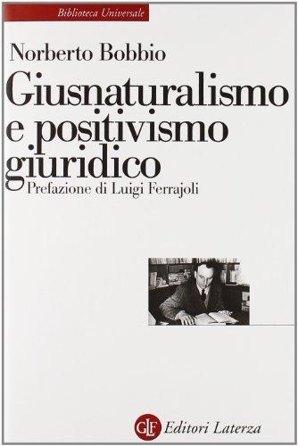 Giusnaturalismo e positivismo giuridico