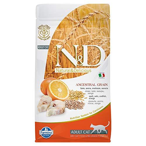 Farmina N&D Ocean Low Grain Adult Cat Merluzzo e Arancia 1,5 kg