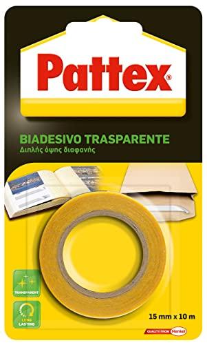 Pattex Biadesivo Trasparente Universale 15mm x 10m