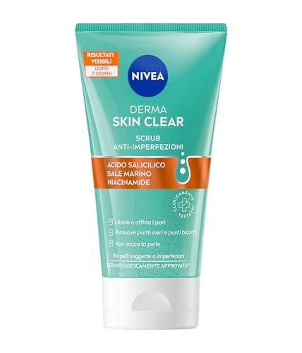 NIVEA Derma Skin Clear Scrub Viso Anti-Imperfezioni 150 ml